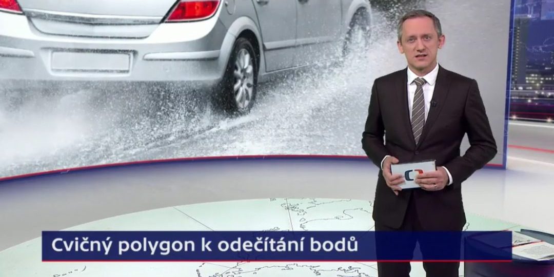 Reportáž České televize: Cvičný polygon k odečítání bodů
